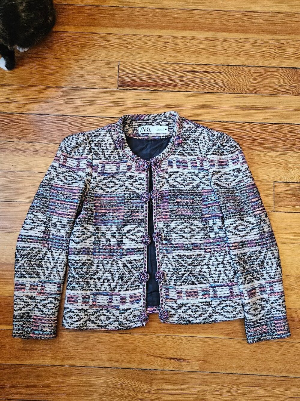 Zara Jacquard Jacket Size XS
